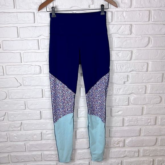 Old Navy Pants - Old Navy Active color block leggings size small